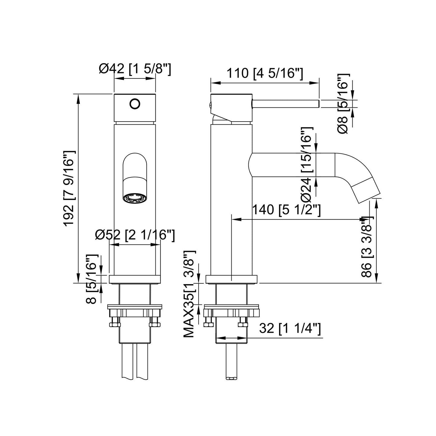 Bathroom Basin Faucet - 81H13