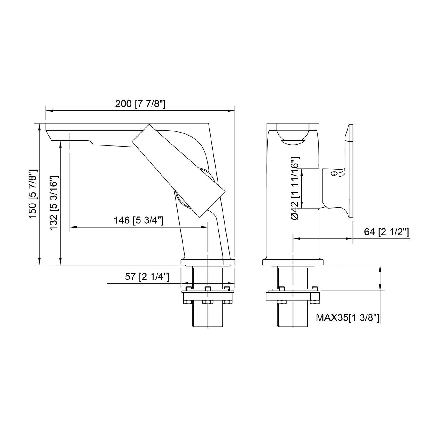 Bathroom Basin Faucet - ALONZO