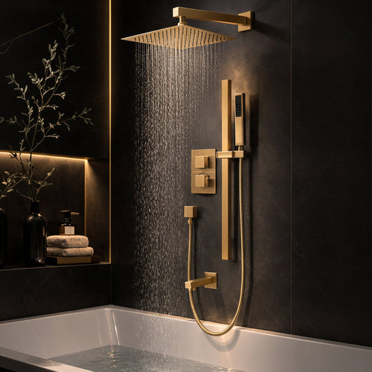 KBHHS-BG | Thermostatic Tub & Shower System