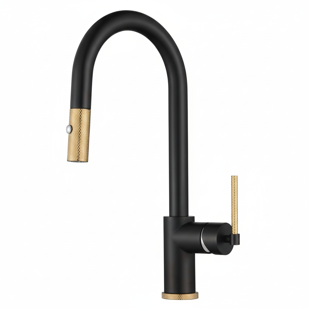 Kitchen Pull-Down Faucet - EA-101-BGMB