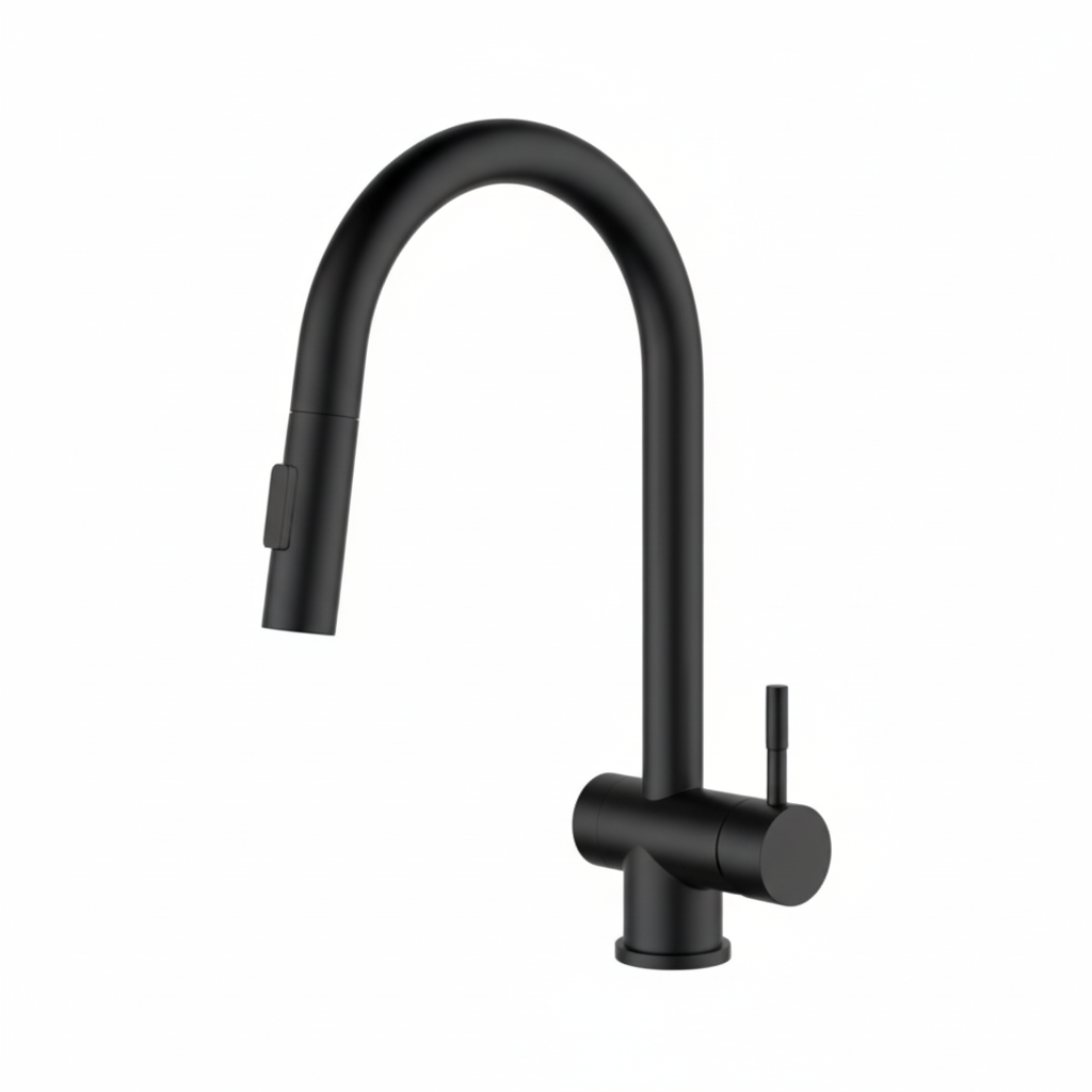 Kitchen and Laundry Pull-Down Faucet - SEA-133