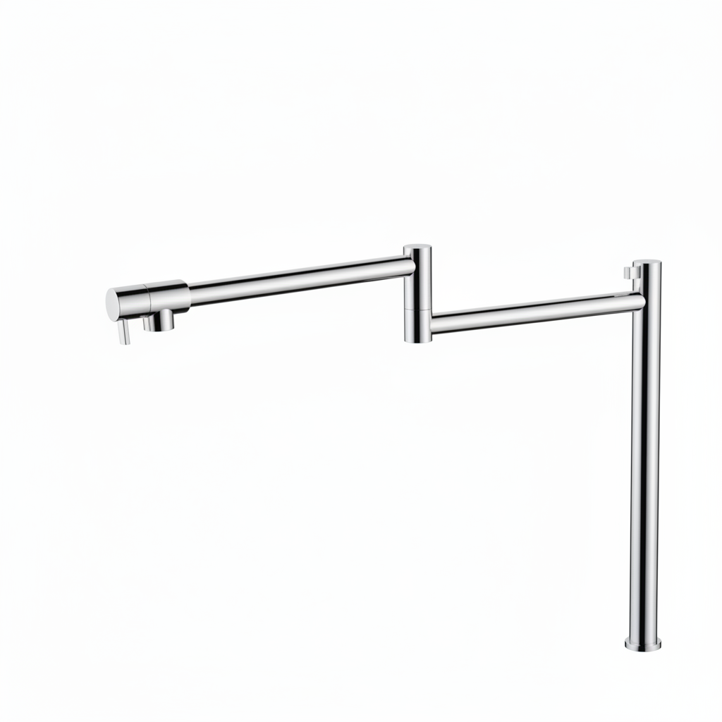 Deck-Mounted Pot Filler