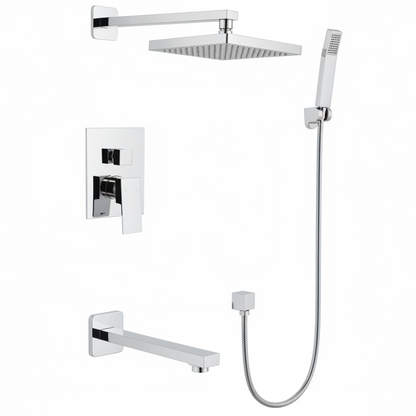 QUADRA Series PHHS | Shower & Bathtub Kit