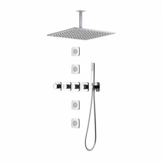 Shower Kit With Body Jets Aqua C-2001