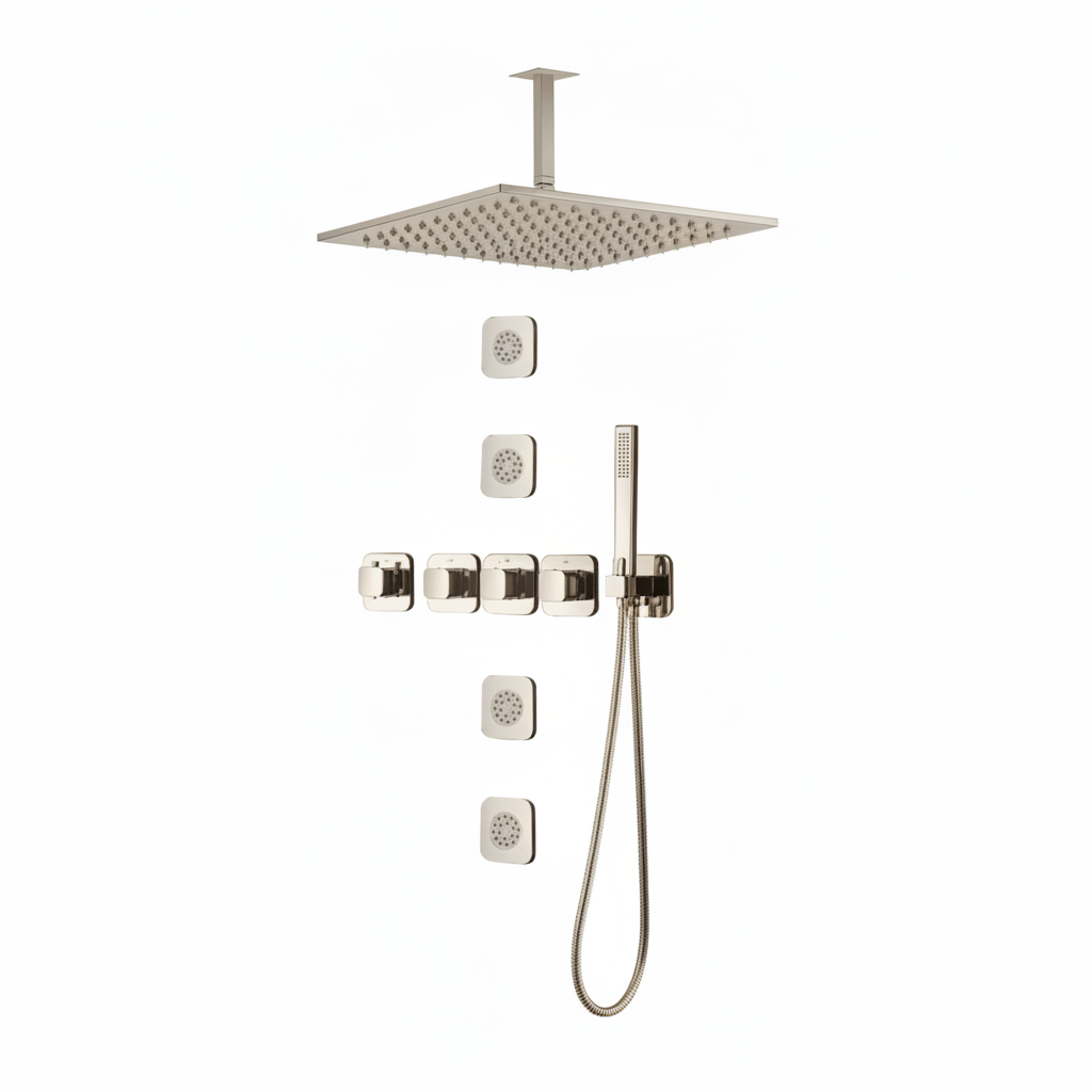 Shower Kit With Body Jets Aqua C-2001