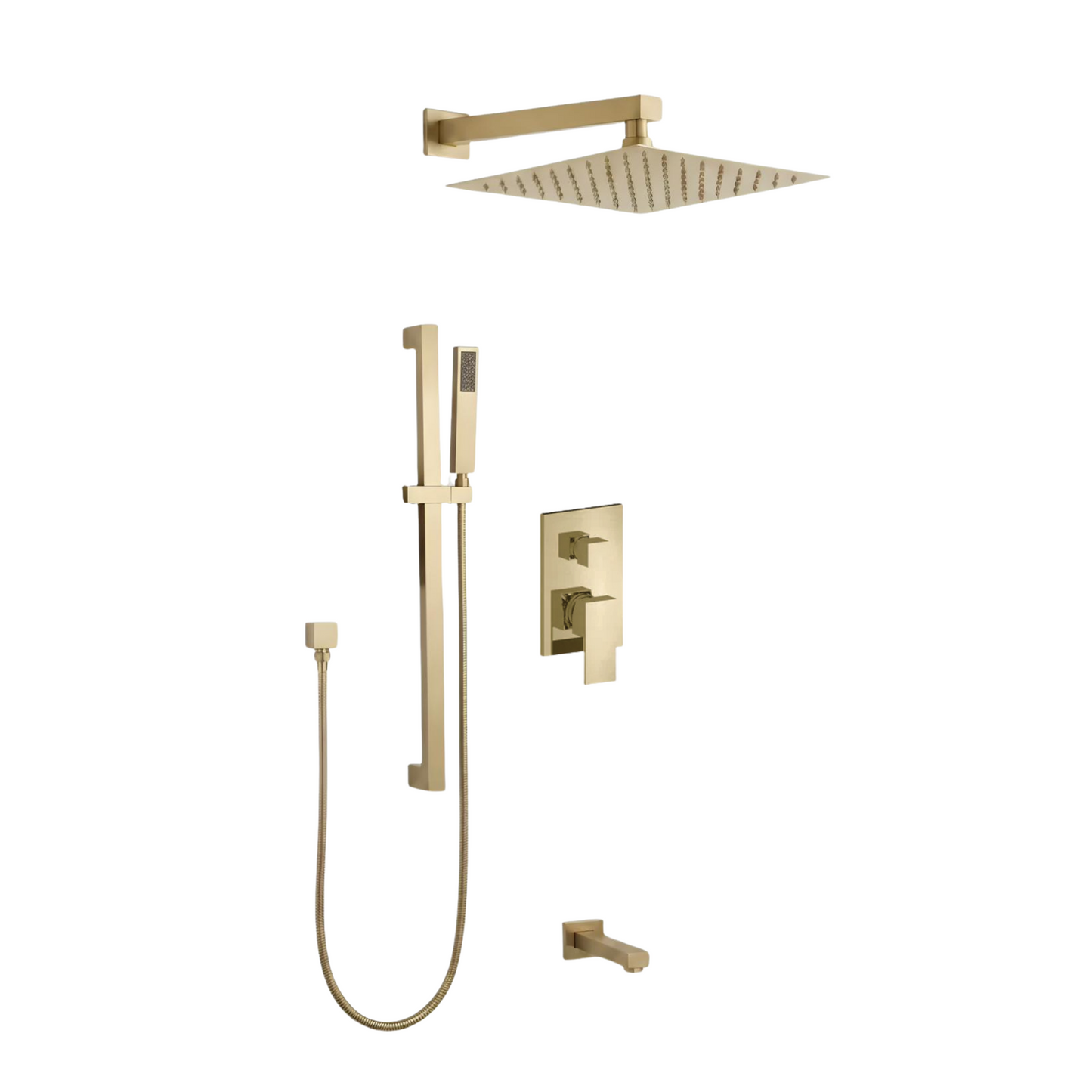 Pressure Balance Shower & Bathtub Kit - KBPHHS-BG